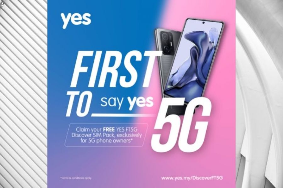 YES Offers Free #FirstToDiscover5G Sim Packs to Two Million Malaysians With 5G Phones