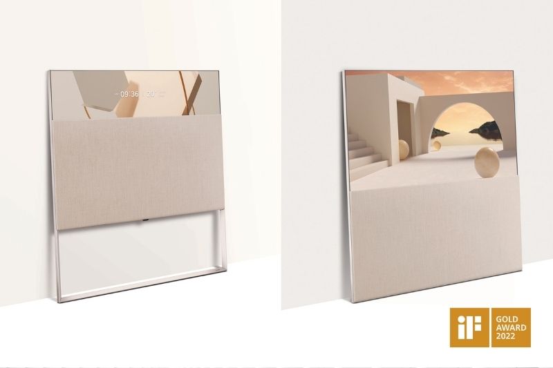 LG OLED Objet Collection Brings Home  iF Gold Award For Design Excellence