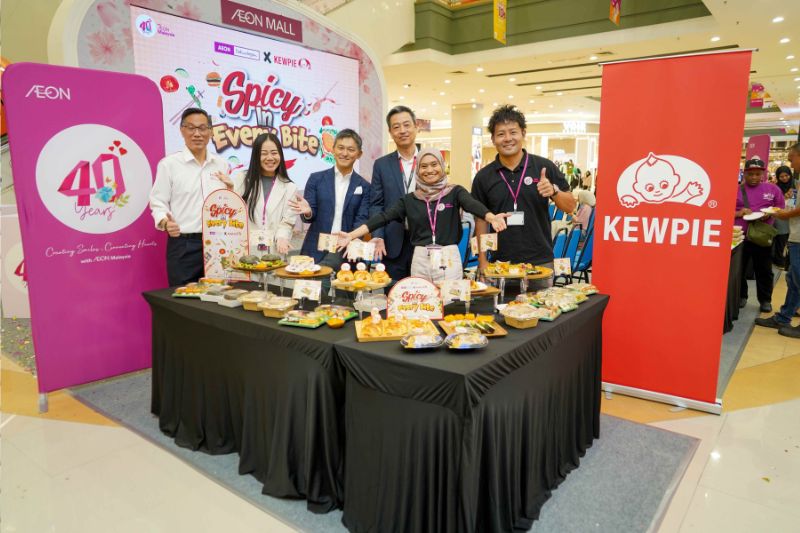 AEON Teams Up with Kewpie to Spice Up The AEON Delicatessen Offerings