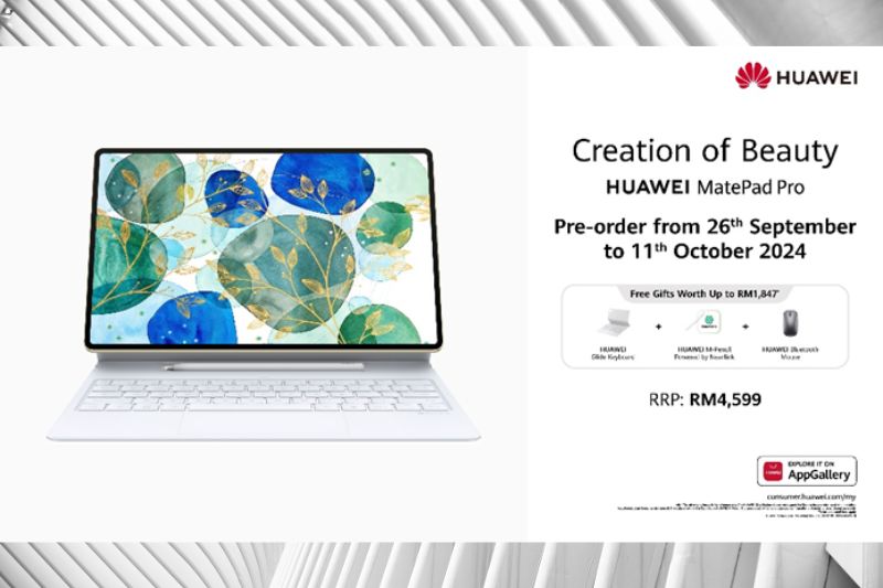 Huawei MatePad Pro 12.2 Launches in Malaysia with Revolutionary Display and Exclusive Batik Drawing Tools