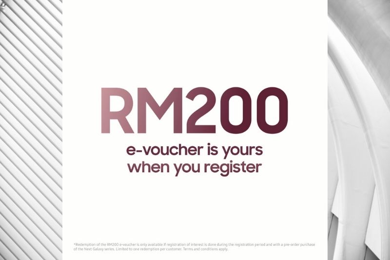 Reserve the NEW EPIC Galaxy Smartphone Now and a RM200  Samsung E-voucher could be yours!
