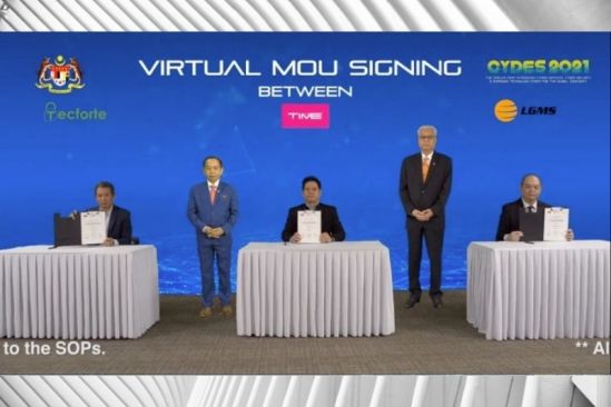 TIME, LGMS and Tecforte Sign MoU to Develop Cyber Security Solutions for Malaysia’s Digital Economy