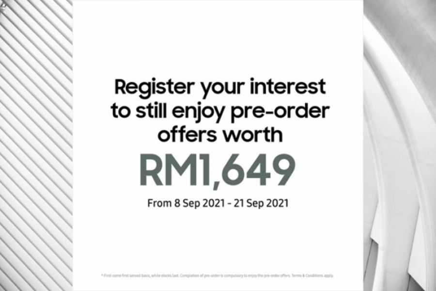 Pre-Order Units for the Samsung Galaxy Z Fold3 5G Sold Out in Malaysia!