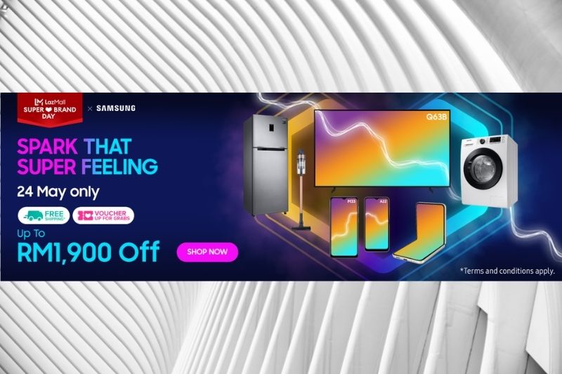 Samsung to ‘Spark that Super Feeling’ in Shoppers across Southeast Asia with LazMall Super Brand Day 2022 on Lazada
