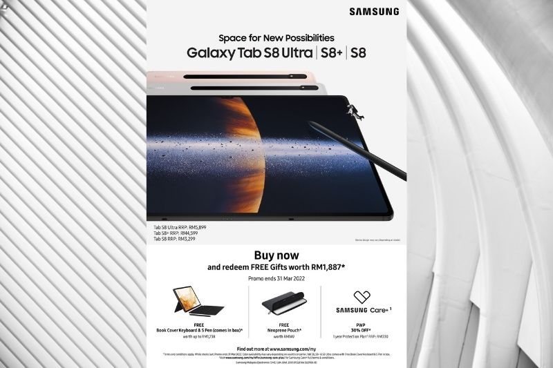 Usher in an Era of New Possibilities  with the Tab S8 Series