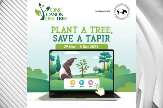 Canon and Malaysian Nature Society Steps Up Malayan Tapir Conservation Efforts