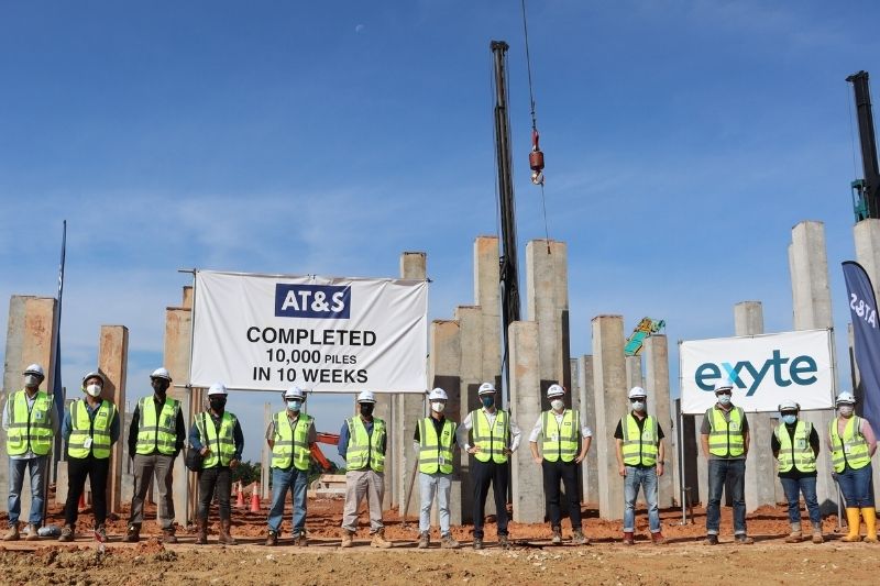 AT&amp;S Malaysia Celebrates Completion of 10,000 Piles Within 10 Weeks