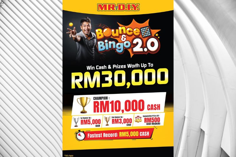 Back by popular demand: MR D.I.Y.’s ‘Bounce &amp; Bingo’ Championship returns in its second year