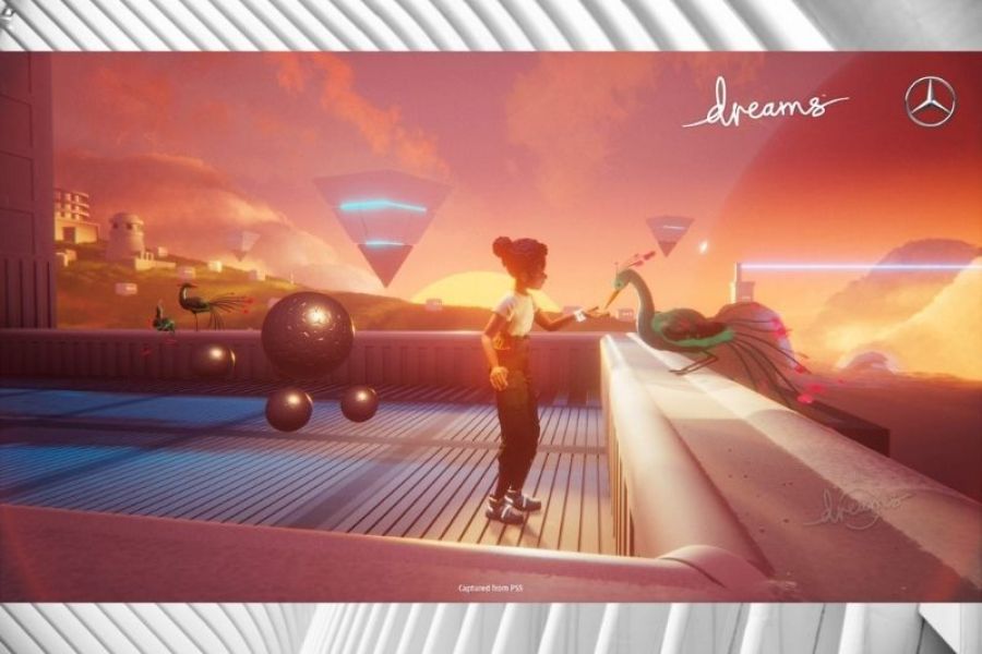 Mercedes-Benz and PlayStation Studios, Media Molecule bring future visions on PlayStation® to life.