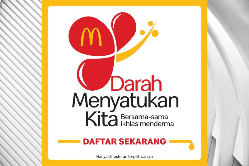 McDonald’s Calls on Malaysians to Donate Blood  in the Spirit of National Day and Malaysia Day