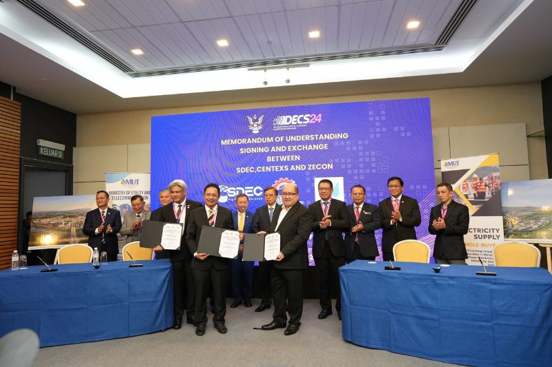 Zecon Collaborates with SDEC &amp; CENTEXS for 3,000-Acre Kota Petra Green Technology Park Powered by 300MW Solar Farm with Battery Energy Storage System