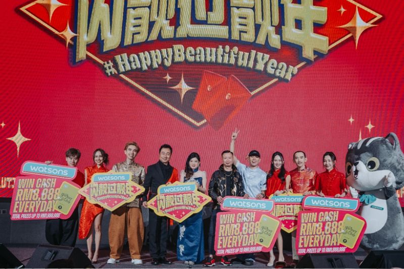 Watsons Unveils #Happybeautifulyear 2025: A Festive Celebration Of Music And Dance
