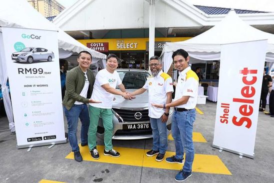GoCar Is Now Available At 100 Shell Stations in Malaysia