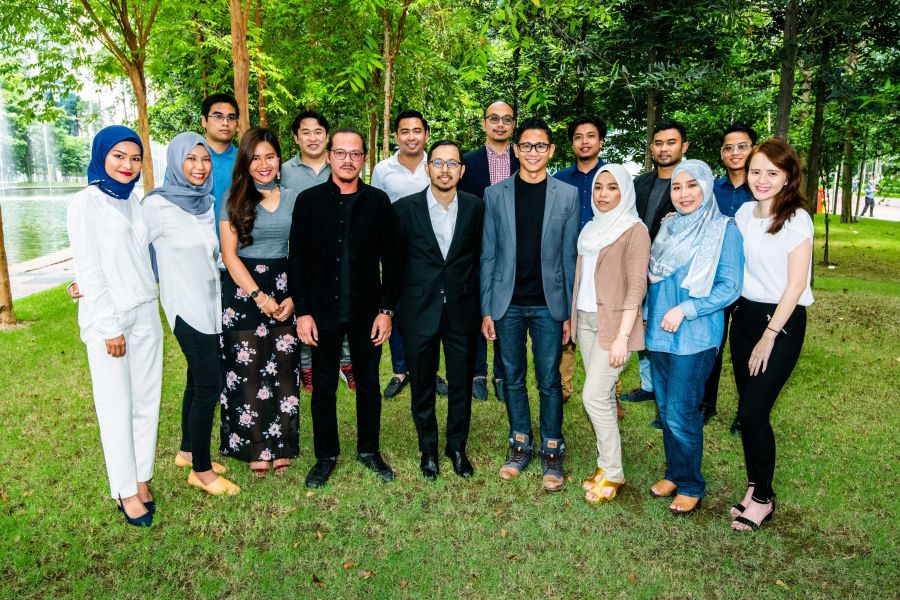 The Billplz Team- (From top-left) - Wan Zul, Gan, Zakwan, Aiman, Syahir, Helmi, Syazwan (From bottom-left)- Farahanis, Dayana, Sherene, Emir, Nazroof, Arzumy, Adila, Mardhiah, Rebecca