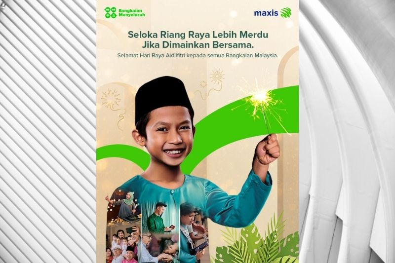 Maxis brings Rangkaian Malaysia together this Raya through the power technology