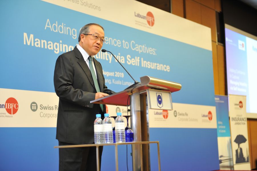 Danial Mah Abdullah, Director General of Labuan FSA said Labuan IBFC remains the leading jurisdiction in the captives segment for Asia Pacific at the “Adding Confidence to Captives: Managing Volatility via Self Insurance” conference by Labuan IBFC and Swiss Re Corporate Solutions today.