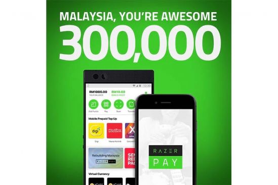 Razer Pay gains 300,000 users in Malaysia within 48 hours