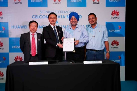 Celcom Partners Huawei To Apply Cloud-Based Platform for A Digitised Network Operation