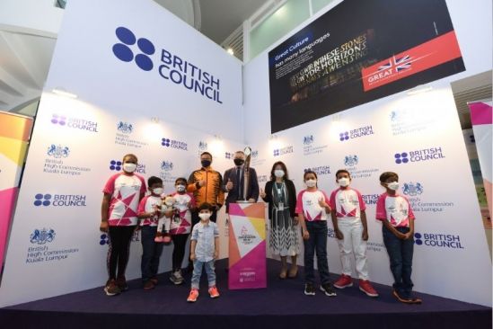 British Council kick-starts Sports Education Month with arrival of Queen’s Baton Relay in Malaysia