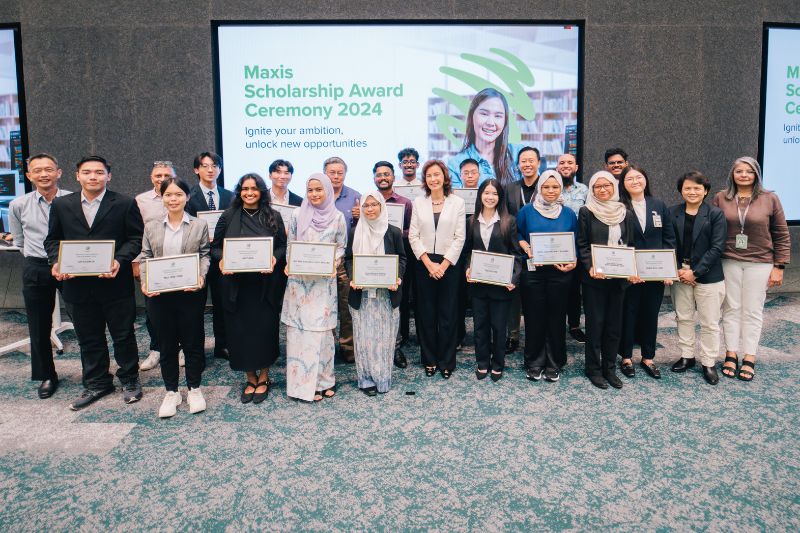 Maxis nurtures future-ready talent with scholarships for Malaysian students pursuing STEM courses