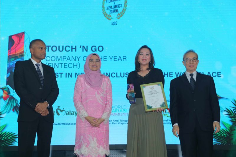 Touch ‘n Go Awarded Company of the Year (Fintech) at the Sustainability &amp; CSR Malaysia Awards 2024