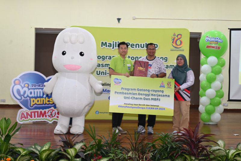 Uni-Charm’s Mamypoko Collaborates With MBPJ In Dengue Prevention Efforts For A Cleaner And Safer Petaling Jaya