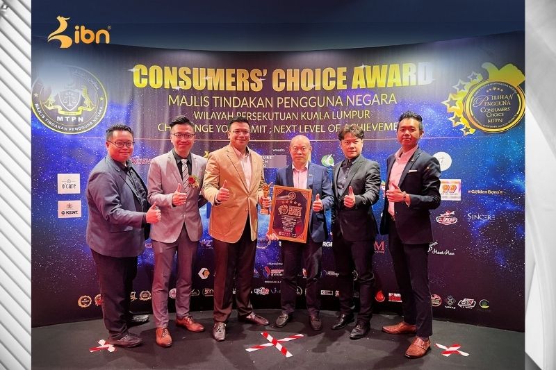 IBN Corp Ltd wins the prestigious Consumer Choice Award