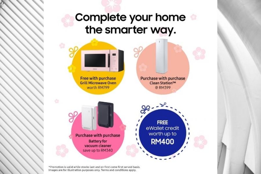 Chinese New Year Shopping Made Easy with Samsung’s Festive Season Promotion!