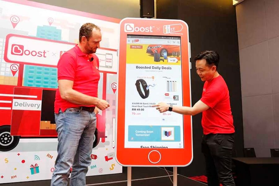 Boost and 11street work together for an eWallet Collaboration