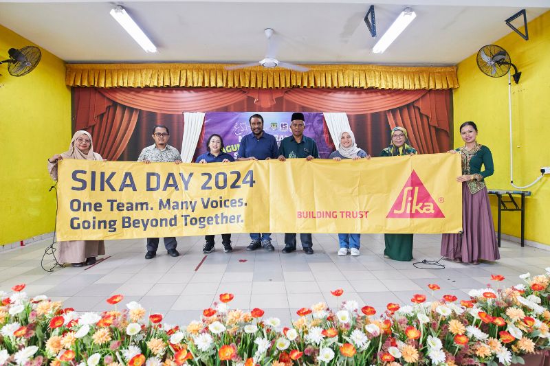 Sika Malaysia Fosters Community Spirit by Improving School Environments Across Malaysia
