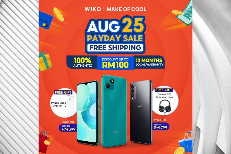 Wiko Malaysia is Back With More Deals on Shopee Payday Sale