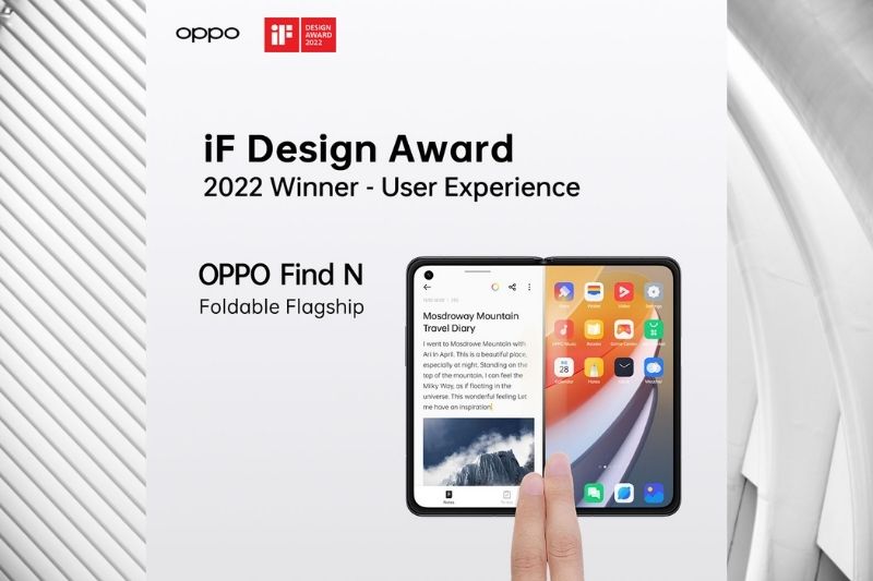 OPPO Recognised For Design Excellence With 4 Awards At The Prestigious iF Design Awards 2022