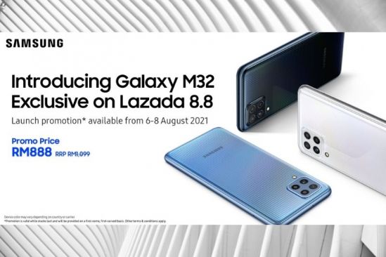 Enjoy All-day Entertainment On-the-go with the New Samsung Galaxy M32