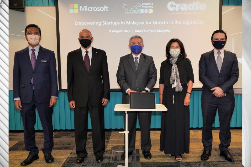 Cradle and Microsoft collaborate to empower Malaysian startups