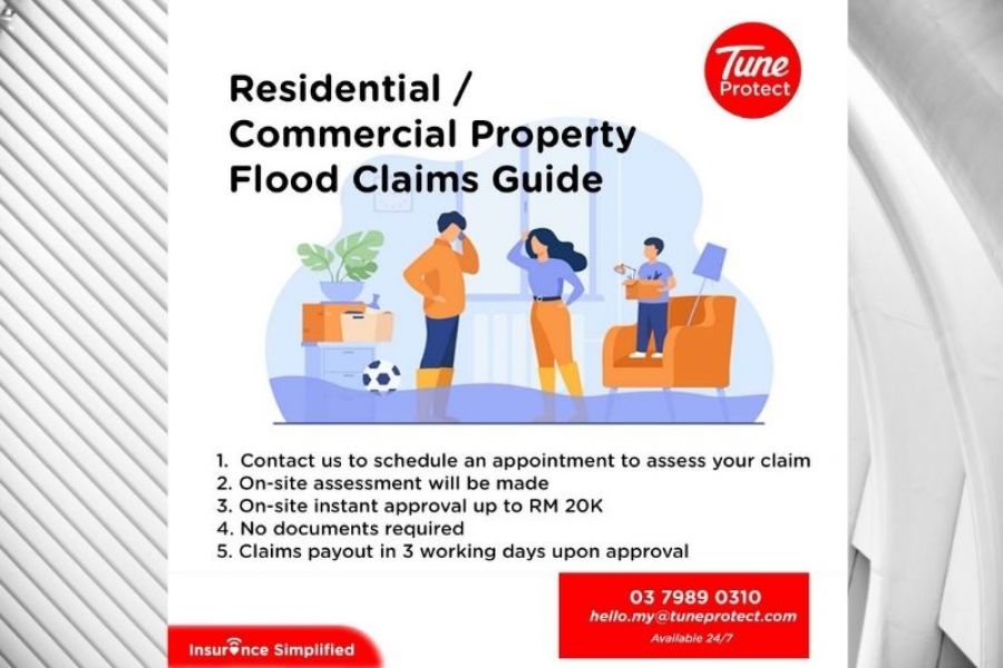 Tune Protect Malaysia Expedites Claim Pay-outs Within 3 Days to Victims Affected by Floods