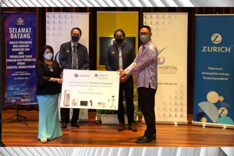 Hospital Sungai Buloh receives 18 critical equipment for patient  care from Zurich Malaysia