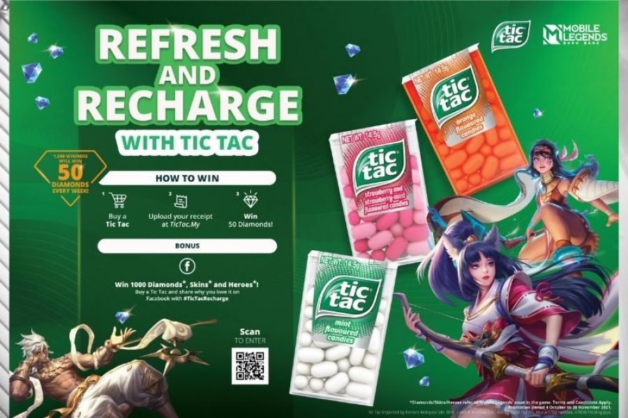 Tic Tac Malaysia X Mobile Legends:  Refresh, Recharge, and Celebrate the Little Wins