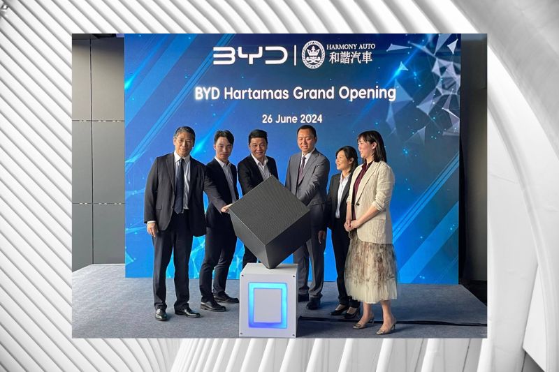Harmony Auto&#039;s First Byd Outlet Opens In  Hartamas Shopping Centre
