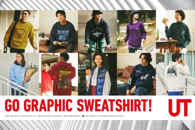UNIQLO Launching UT Graphic Sweat Collection