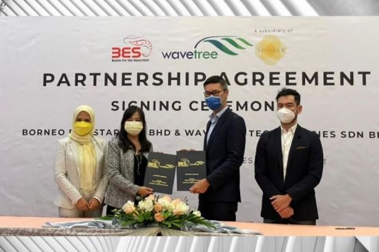 Techna-X Smart Agriculture Subsidiary Signs a 5-year Partnership Agreement With Borneo Eco Star To Digitize Aquaculture Farming in Malaysia