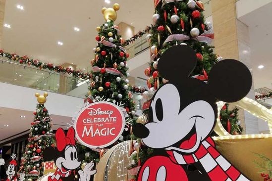 Intermark Mall celebrates Christmas with Mickey Mouse this year