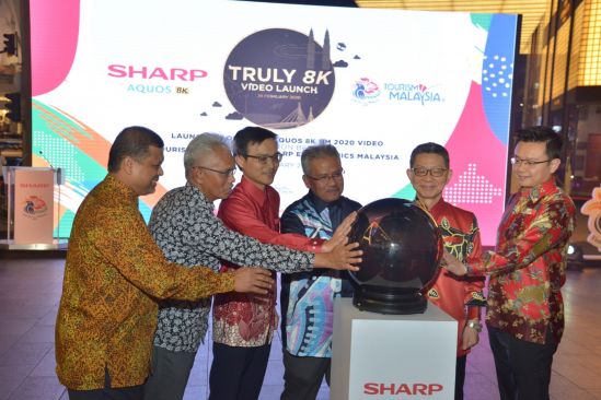 Sharp Supports Tourism Malaysia In Charming The  World with Award Winning ‘Truly Aquos 8k, Truly Asia Malaysia’ Videos