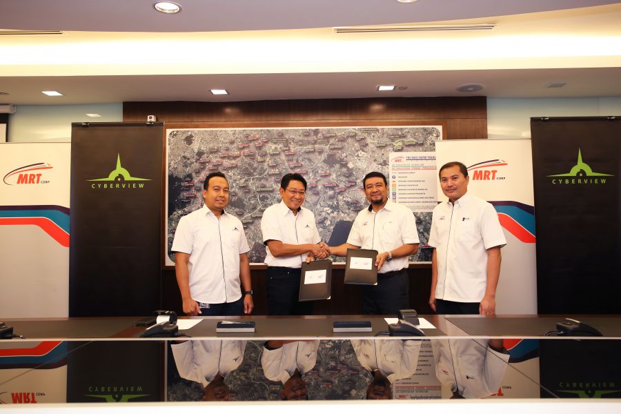 Cyberview Sdn Bhd and MRT Corp Sign for Cyberjaya MRT Development