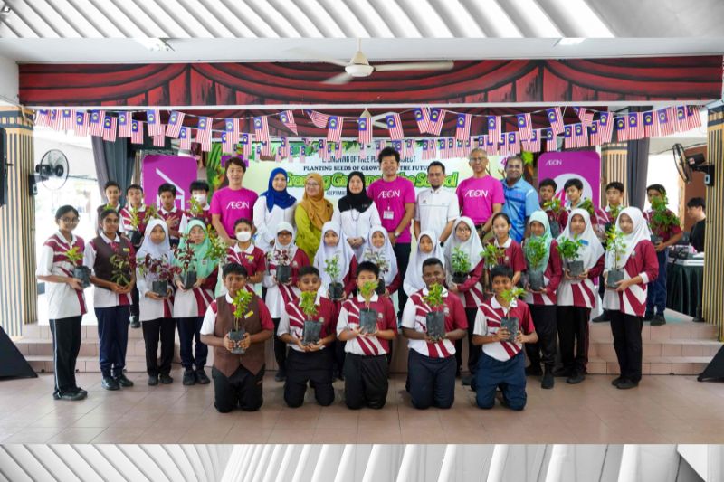 AEON Celebrates 40th Anniversary With Tree Planting Initiative