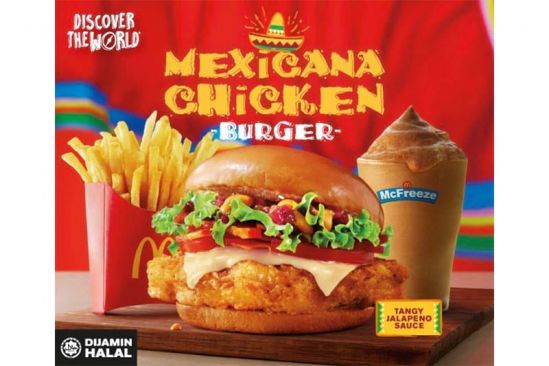 McDonald’s Malaysia unveils New Mexicana Chicken Burger and Strawberry Custard Pie