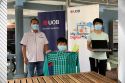 UOB Malaysia donates laptops and Raya goodies to underprivileged children to celebrate the festive season