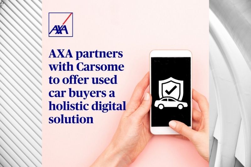 AXA Partners With Carsome to Offer Used Car Buyers a Holistic Digital Solution