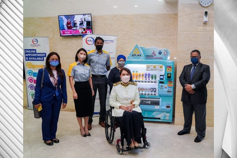 ATLAS Vending, OKU Sentral, KPJ Healthcare Pilot Accessible Vending Machines