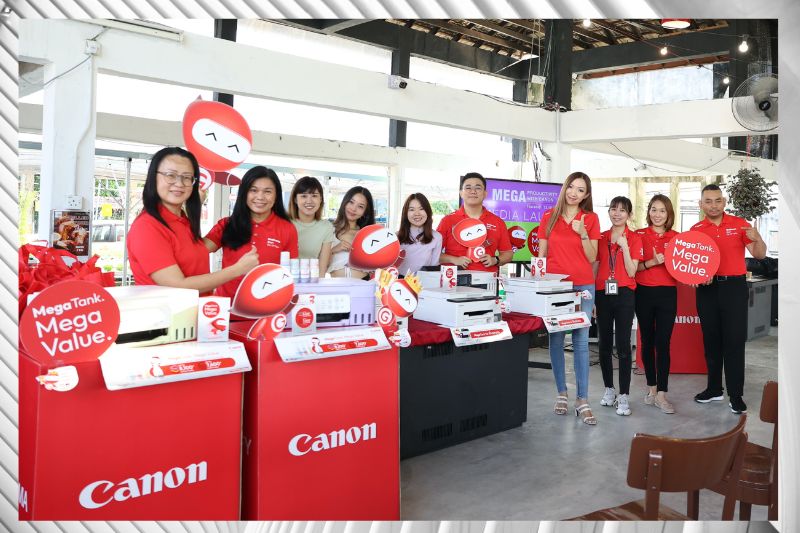 Canon&#039;s Mega Productivity Event launches new MegaTank MegaValue tagline and a complete range of new ink tank and premium photo printers amid a yoga retreat for World Mental Health Awareness Day, celebrating innovation and wellness
