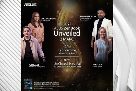Unveiling of 2021 ASUS ZenBook Series